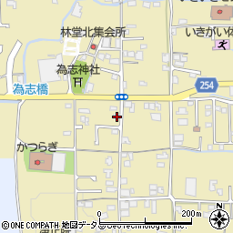 奈良県葛城市林堂302周辺の地図