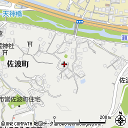 広島県福山市佐波町796周辺の地図