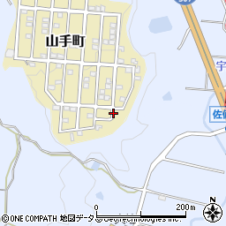 大阪府富田林市山手町23周辺の地図