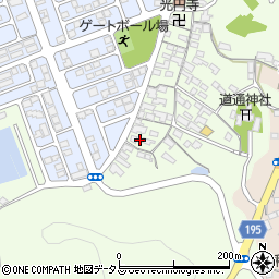 岡山県笠岡市横島1283周辺の地図
