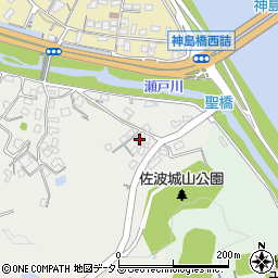 広島県福山市佐波町881周辺の地図