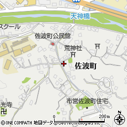 広島県福山市佐波町672-4周辺の地図