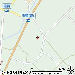 広島県東広島市高屋町造賀3544周辺の地図