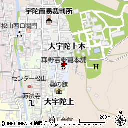 奈良県宇陀市大宇陀上中2027-2周辺の地図