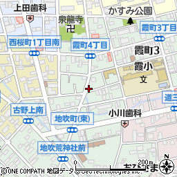 大西マンション周辺の地図