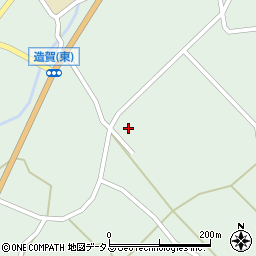 広島県東広島市高屋町造賀3285周辺の地図