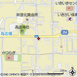 奈良県葛城市林堂166周辺の地図