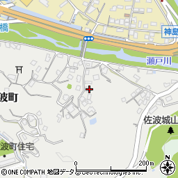 広島県福山市佐波町842周辺の地図