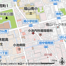 広島県福山市明治町周辺の地図