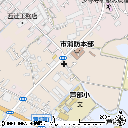 大阪府和泉市一条院町134周辺の地図