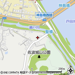 広島県福山市佐波町194-2周辺の地図