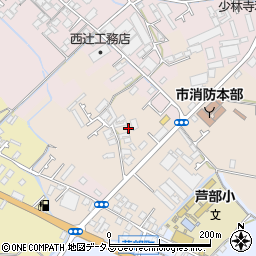 大阪府和泉市一条院町13周辺の地図