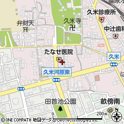 奈良県橿原市久米町420周辺の地図