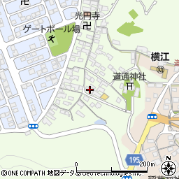 岡山県笠岡市横島1324周辺の地図