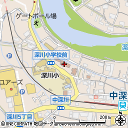広島市役所　高陽公民館周辺の地図