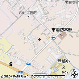 大阪府和泉市一条院町12周辺の地図