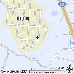 大阪府富田林市山手町21-10周辺の地図