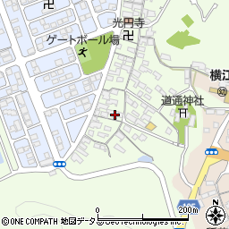 岡山県笠岡市横島1271周辺の地図