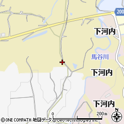 大阪府南河内郡河南町白木783周辺の地図