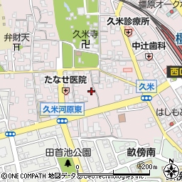 奈良県橿原市久米町506周辺の地図