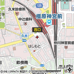 東進衛星予備校橿原神宮前校周辺の地図