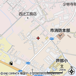 大阪府和泉市一条院町11周辺の地図