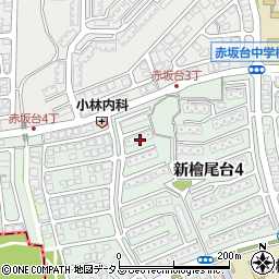 府公社泉北新檜尾台第１次住宅１６－１３棟周辺の地図