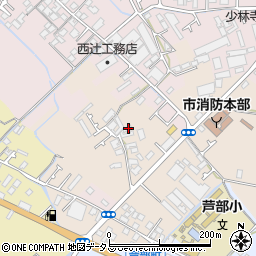 大阪府和泉市一条院町14周辺の地図