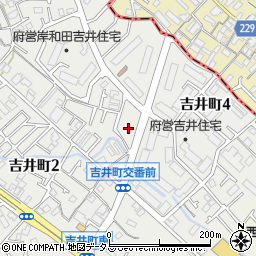 吉井・若葉ヶ丘公園周辺の地図