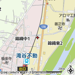 ビジネスレンタリース株式会社　富田林営業所周辺の地図