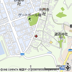 岡山県笠岡市横島1267周辺の地図