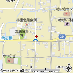 奈良県葛城市林堂165周辺の地図