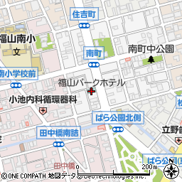福山パークホテル周辺の地図