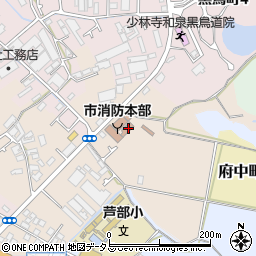 大阪府和泉市一条院町147周辺の地図