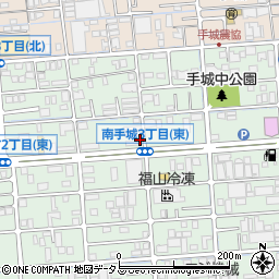 かまどや　手城店周辺の地図