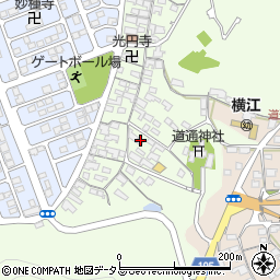 岡山県笠岡市横島1332周辺の地図
