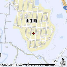 大阪府富田林市山手町19周辺の地図
