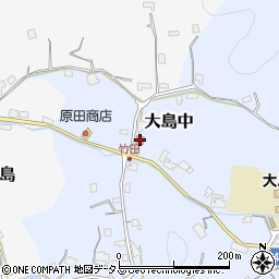 大島公民館周辺の地図