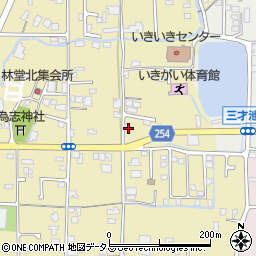 奈良県葛城市林堂103周辺の地図