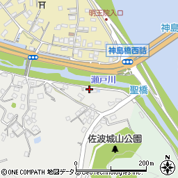 広島県福山市佐波町908周辺の地図