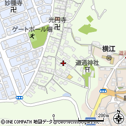 岡山県笠岡市横島1338周辺の地図