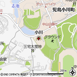 倉敷市立小川幼稚園周辺の地図
