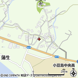 香川県小豆郡小豆島町蒲生1177周辺の地図