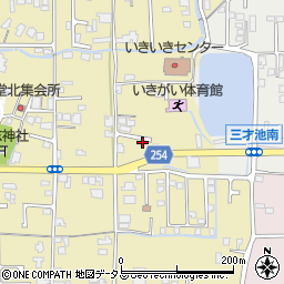 奈良県葛城市林堂100周辺の地図