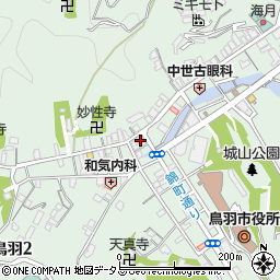 ファミリーマート鳥羽中央店周辺の地図