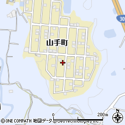 大阪府富田林市山手町19-6周辺の地図