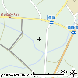 広島県東広島市高屋町造賀3594周辺の地図