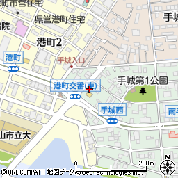 青山電機手城店周辺の地図