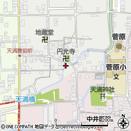 奈良県大和高田市吉井206周辺の地図