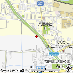 奈良県橿原市鳥屋町89周辺の地図